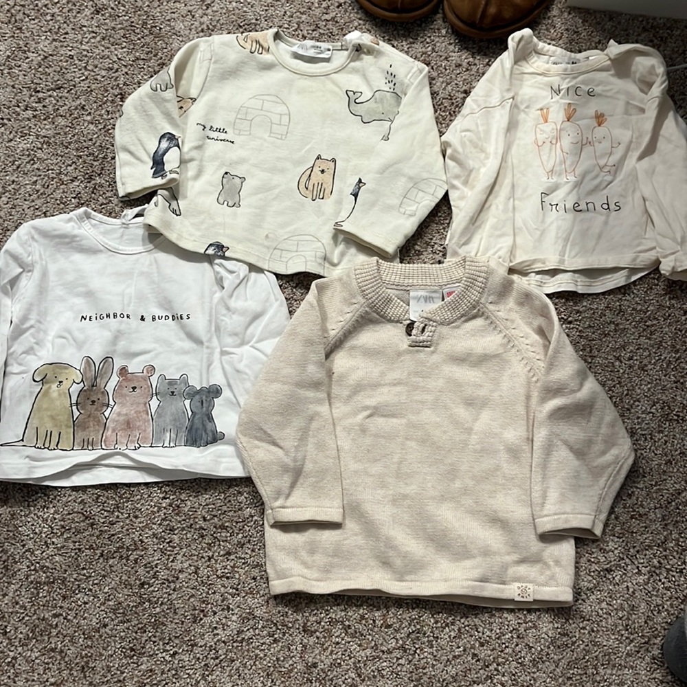 Zara 4 piece neutral bundle